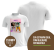 Camisa Branca Adulta Personalizada